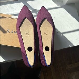 NWT NIB Rothy's The Point II Boysenberry 8.5